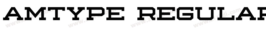 Amtype Regular字体转换 Amtype Regular字体转换